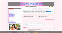 Desktop Screenshot of calcoloovulazione.com